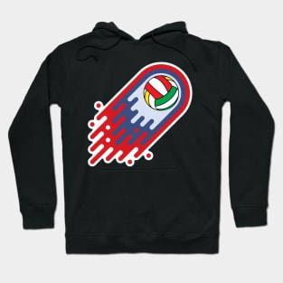 Volleyball ball Hoodie